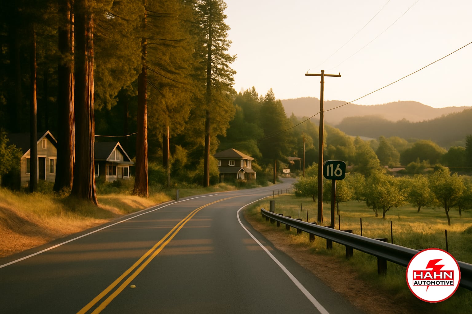Forestville, California &mdash; landscape and architecture
