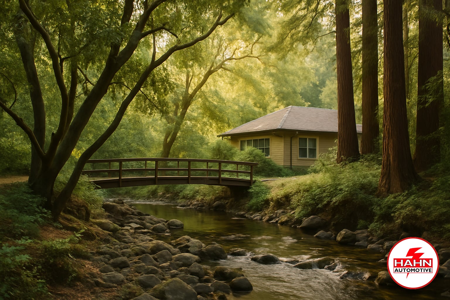 Glen Ellen, California &mdash; local landmark scene