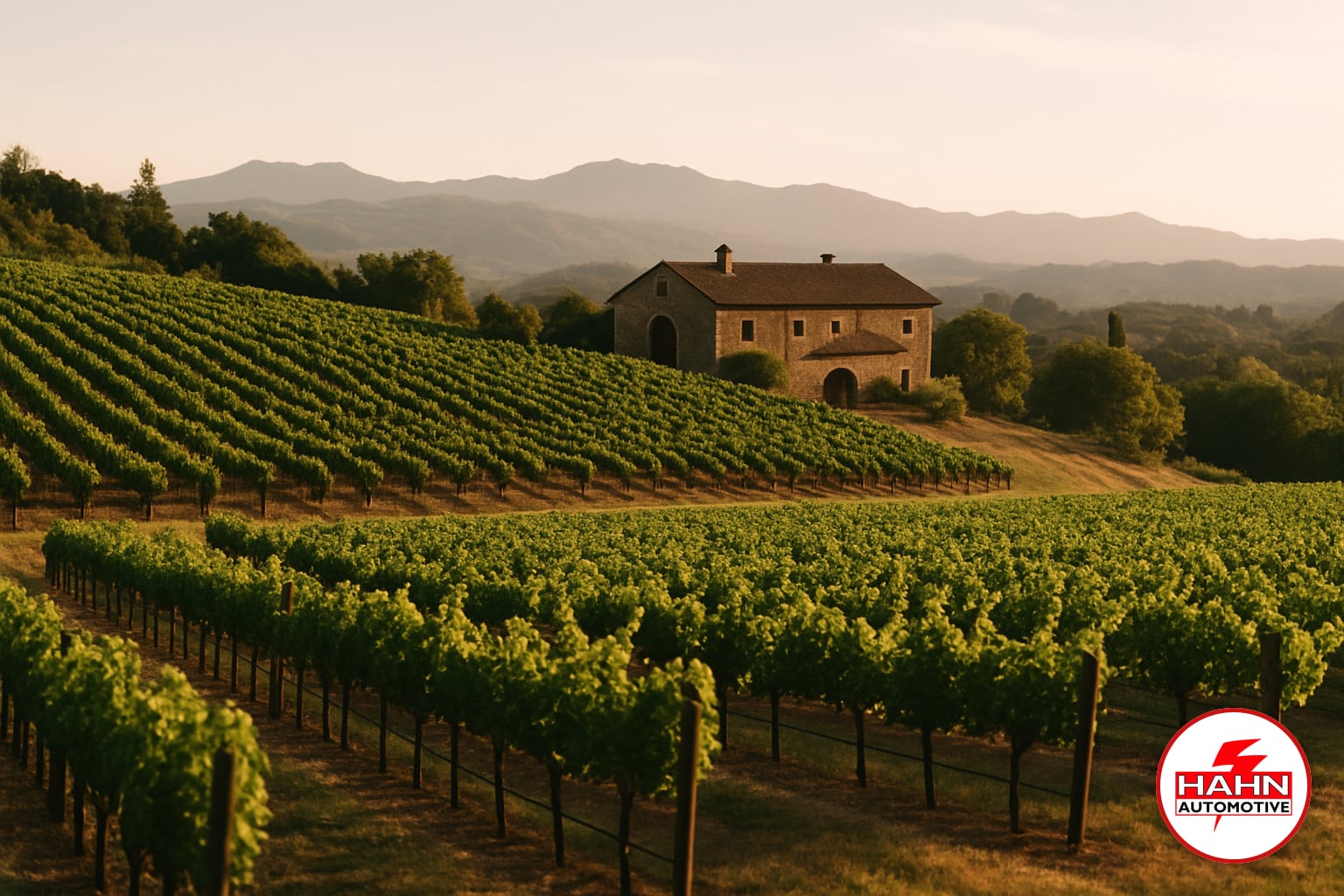 Healdsburg, California &mdash; landscape and architecture