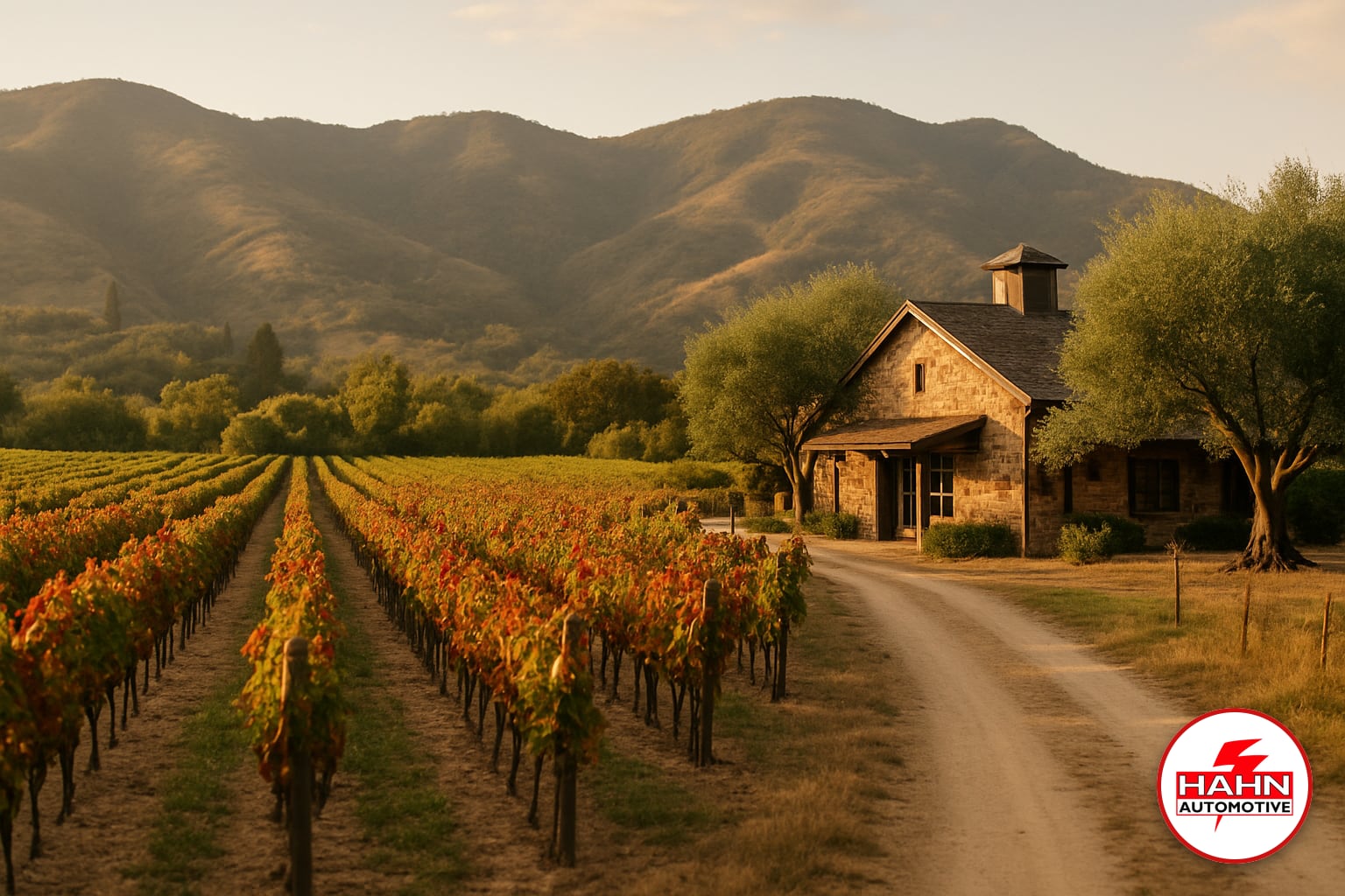 Kenwood, California &mdash; local landmark scene