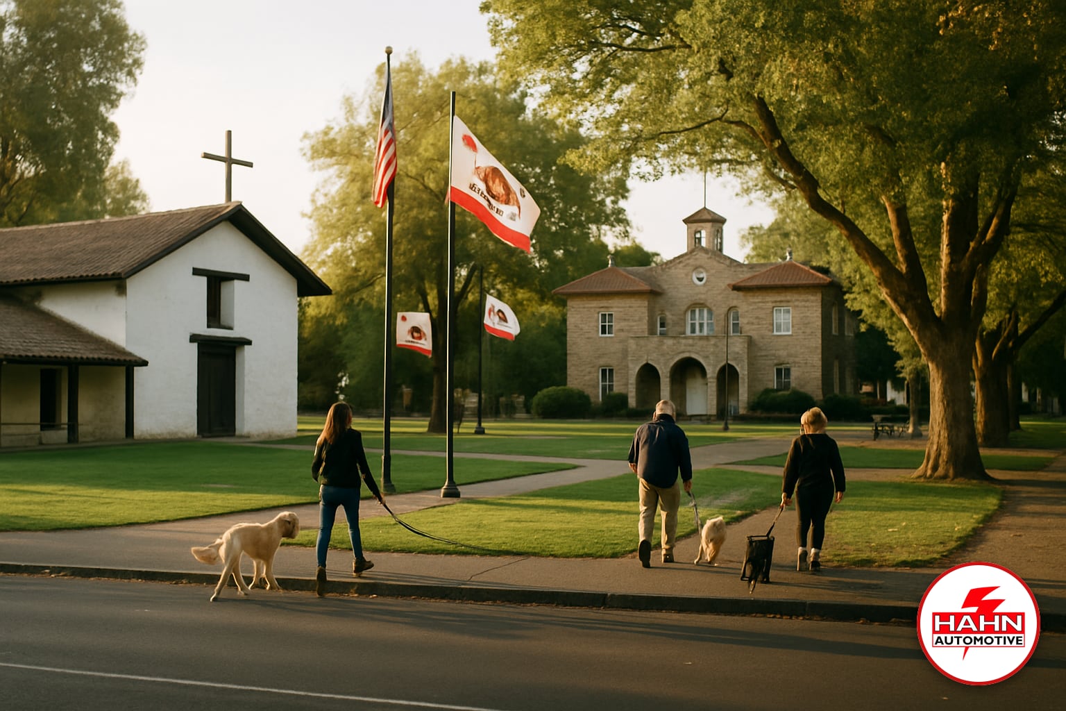 Sonoma, California &mdash; local landmark scene