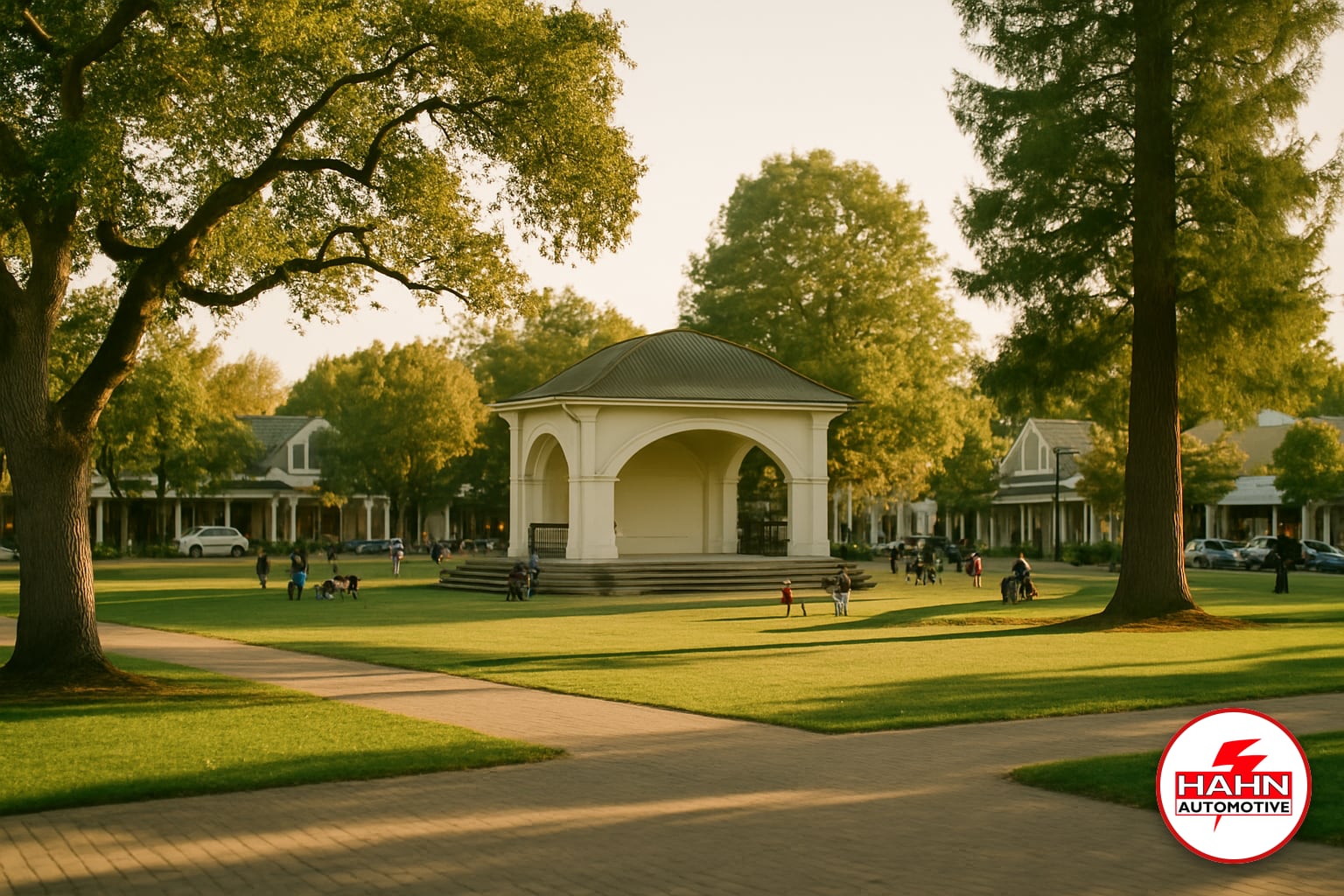 Windsor, California &mdash; local landmark scene