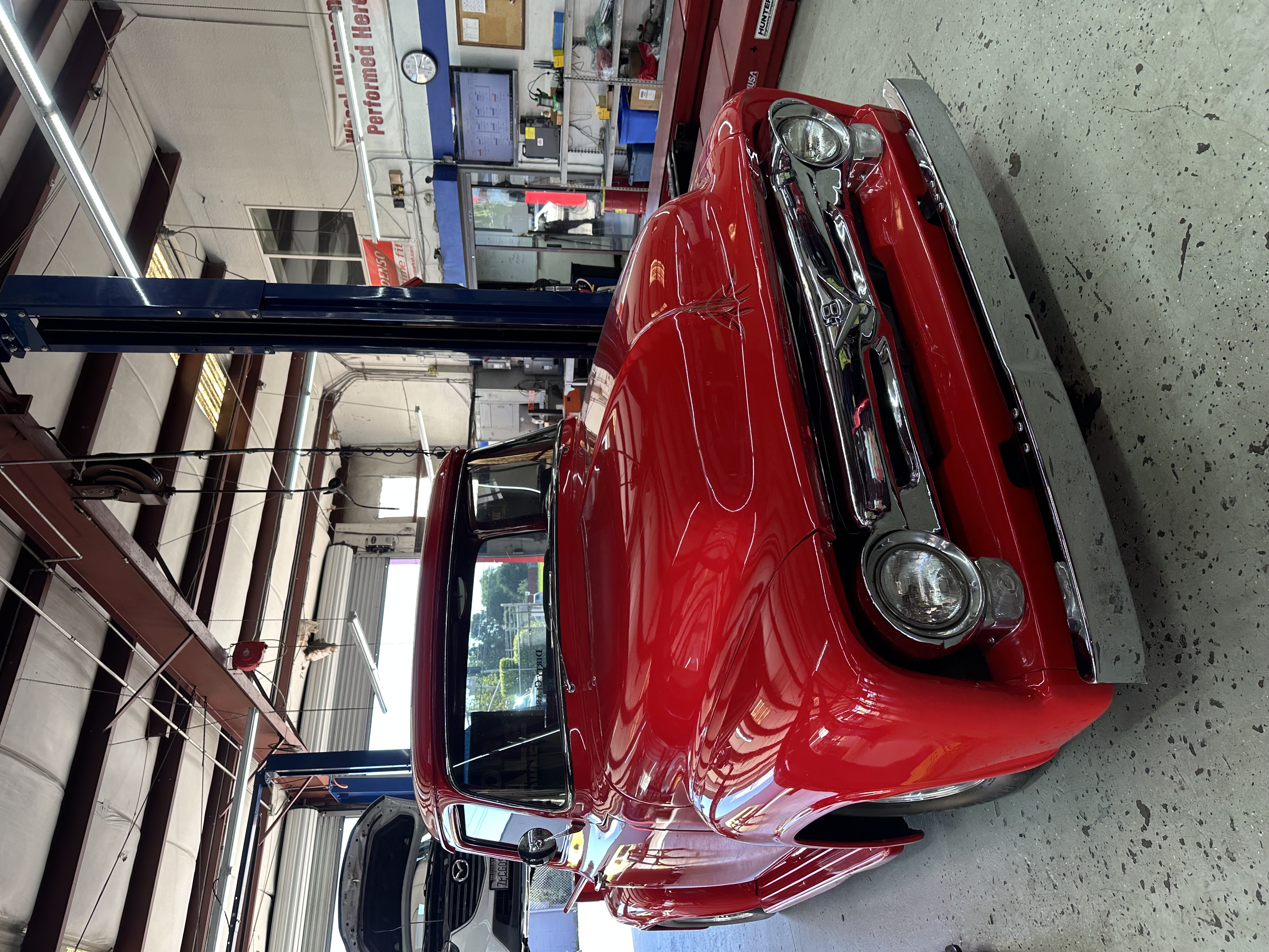 Master technician at work in the Hahn Automotive shop