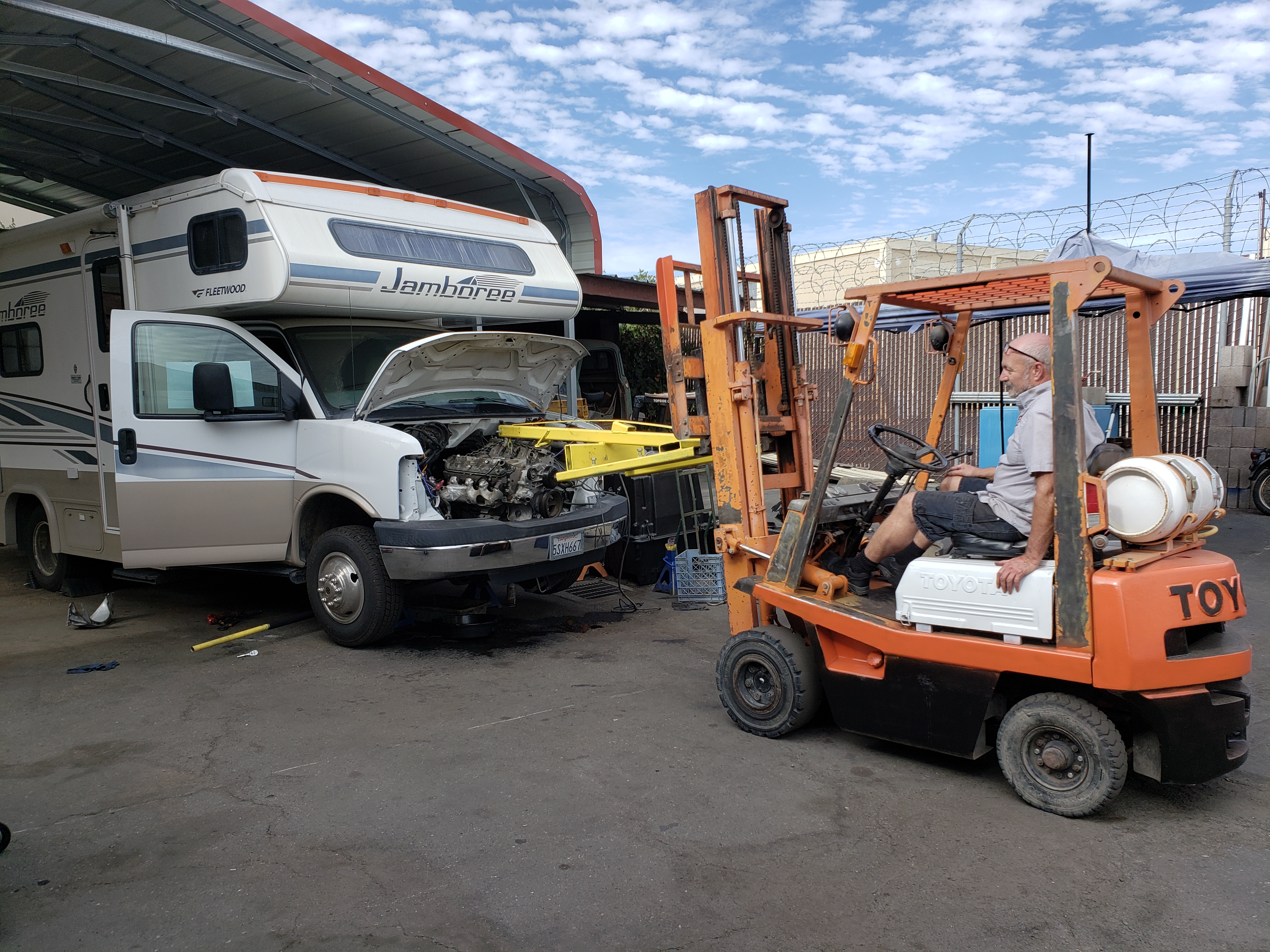 Jamboree RV pre-season maintenance at Hahn Automotive Santa Rosa
