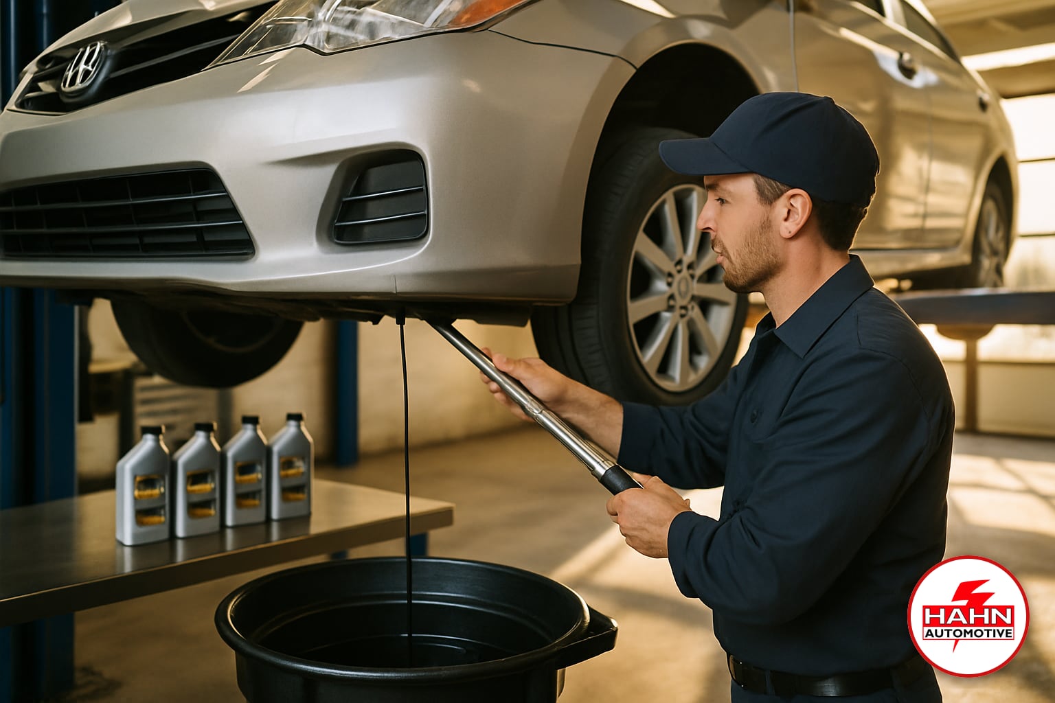 Hahn Automotive oil change service in Santa Rosa, CA
